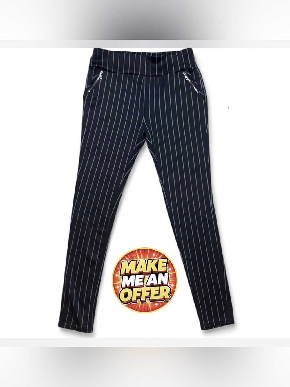 Brand New Shosho Pinstripe pants - SZ XL